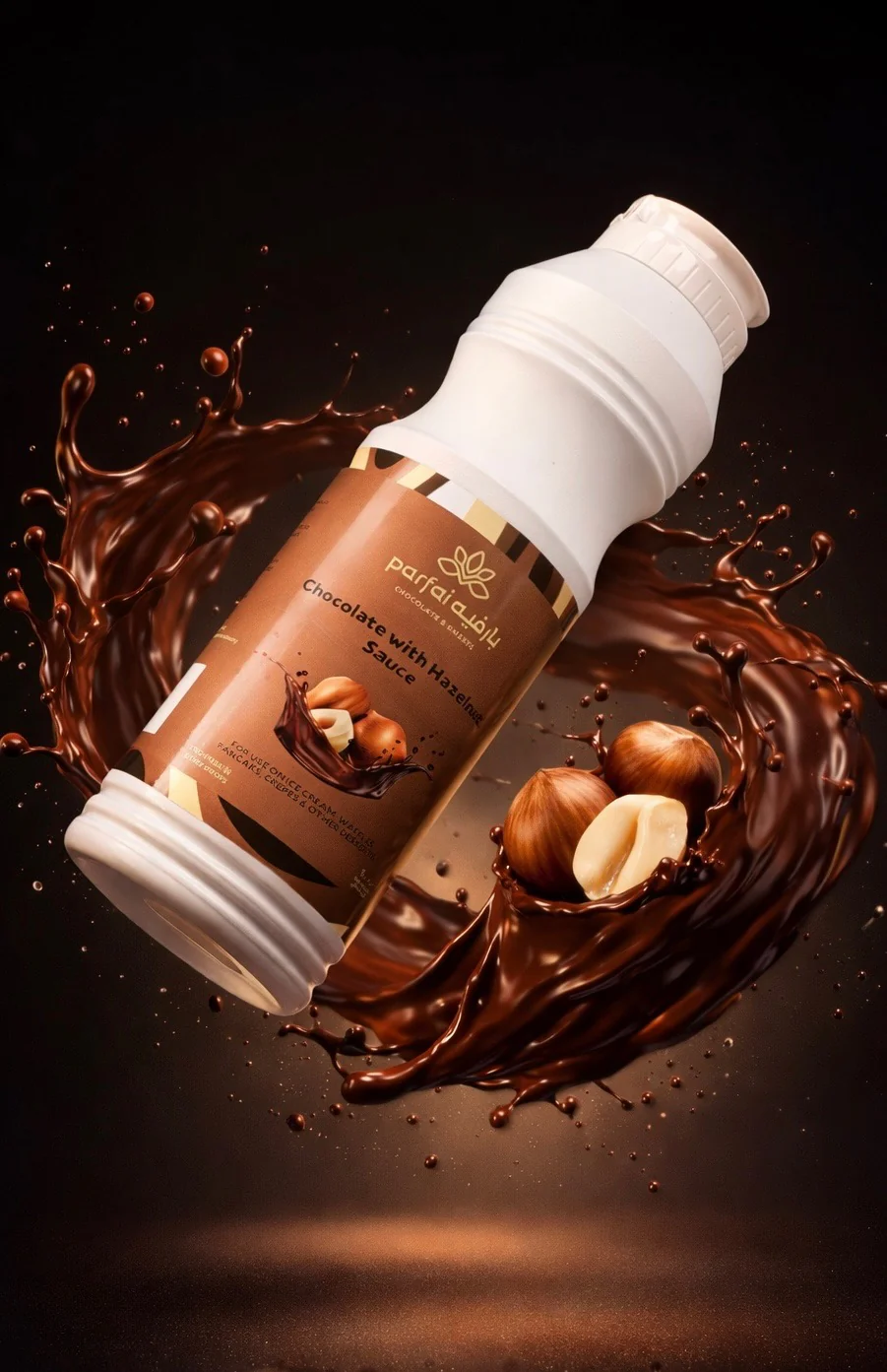 PARFAI SAUCE- CHOCOLATE WITH HAZELNUT CREAM 500g