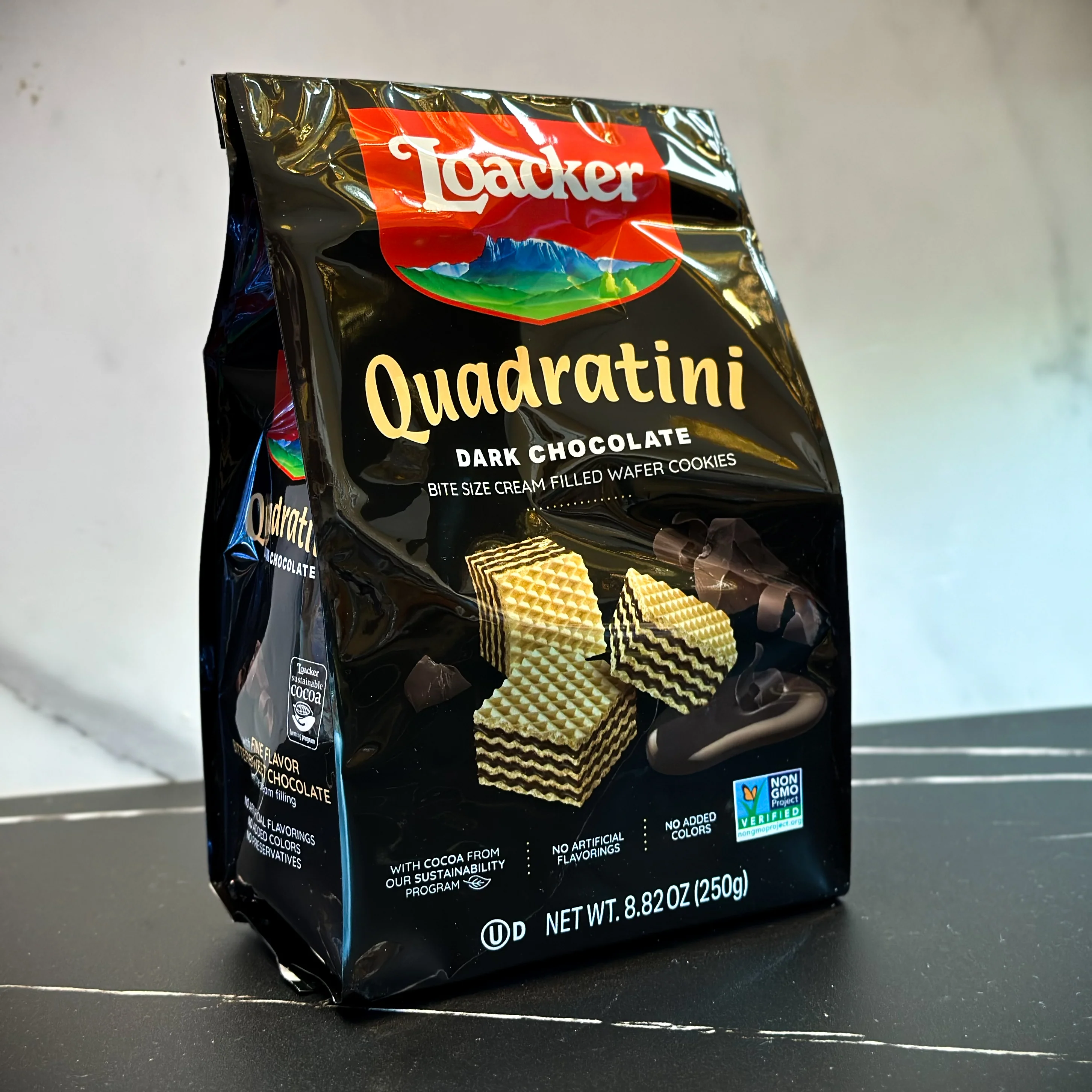 Loacker Quadratini Dark Chocolate